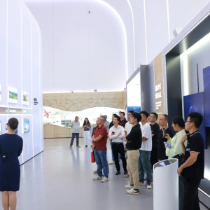 中亚集团组织意向企业前往翠亨集团马鞍岛板块考察交流